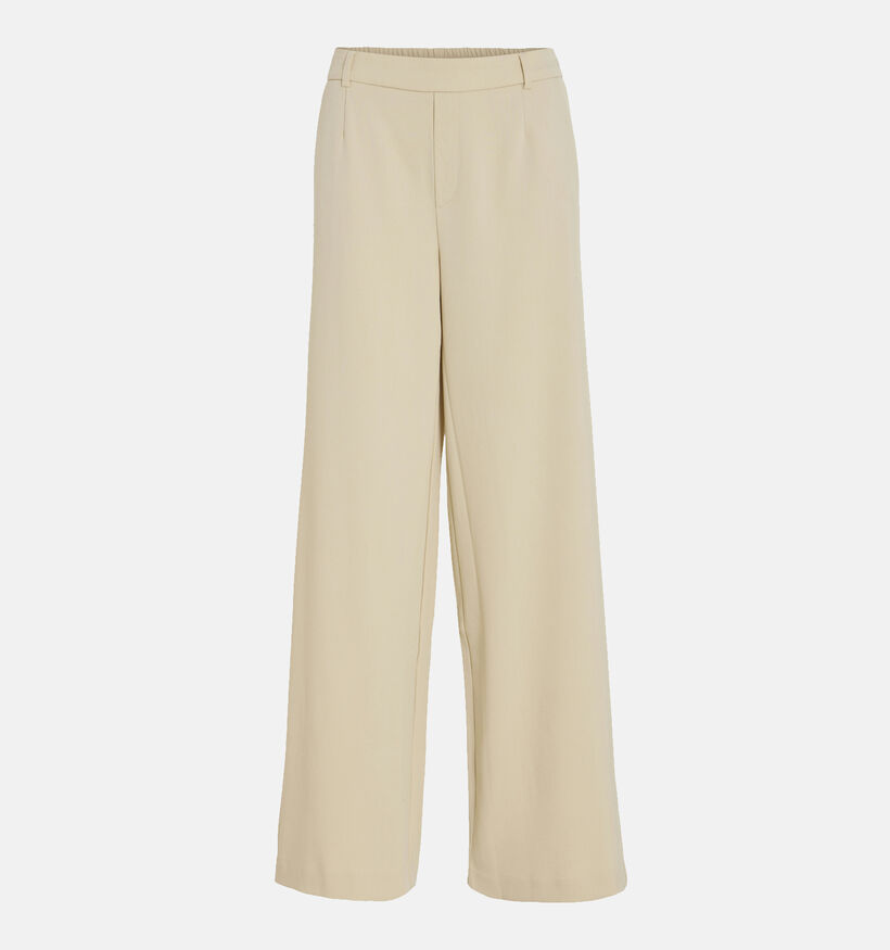 Vila Varone Beige Wijde broek voor dames (351752)