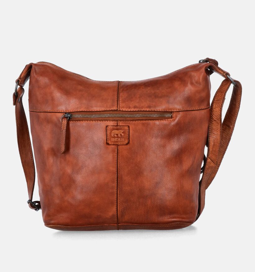 Bear Design Cognac Crossbody tas voor dames (358882)