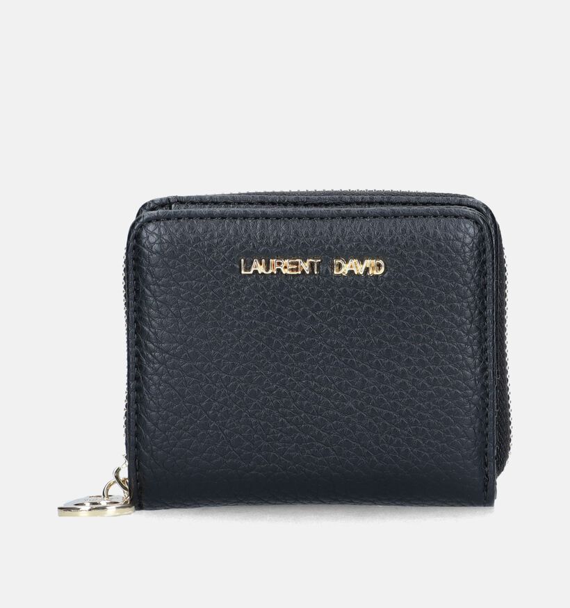 Laurent David Estee 007 Porte-monnaie zippé en Noir pour femmes (357977)