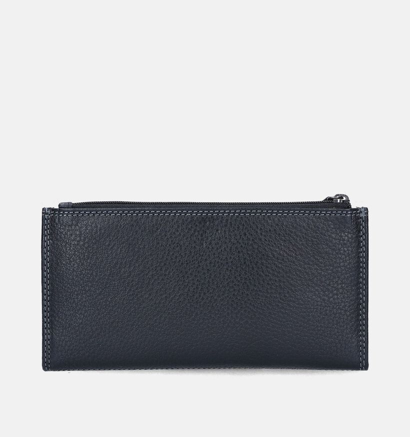 Label M Zwarte Ritsportemonnee voor dames (374912)