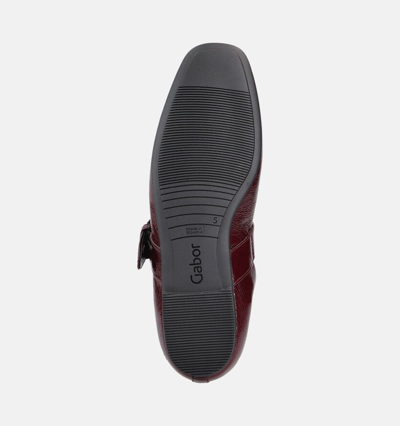 Gabor Ballerines en Bordeaux pour femmes (363128)
