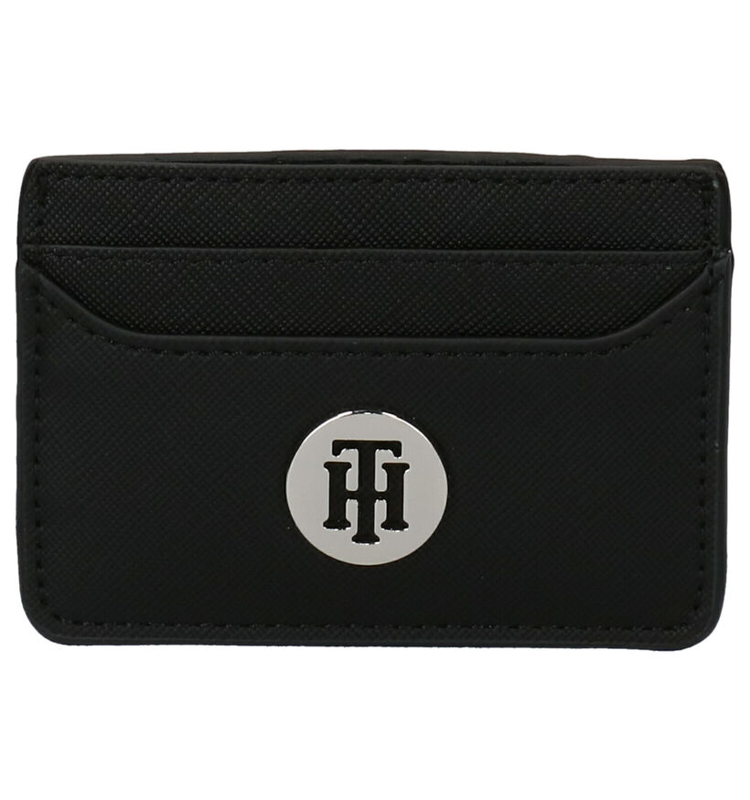 Tommy Hilfiger Honey Zwarte Kaartenhouder in kunstleer (257003)