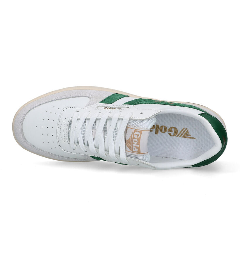 Gola Hawk Baskets en Blanc pour hommes (336345) - pour semelles orthopédiques