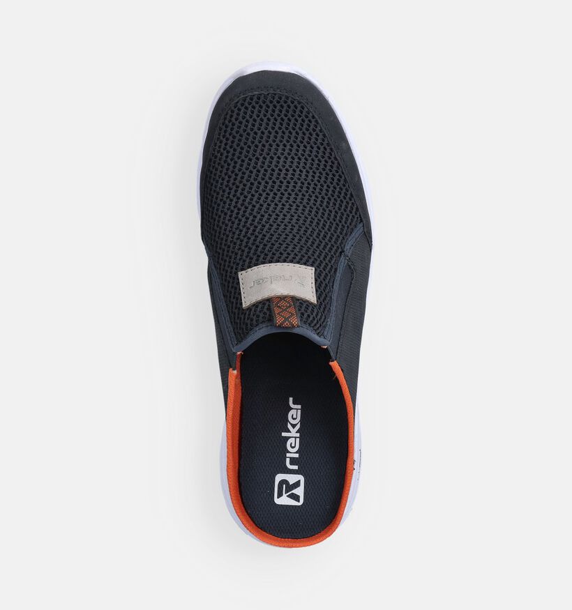 Rieker Blauwe Casual Slippers voor heren (370486)