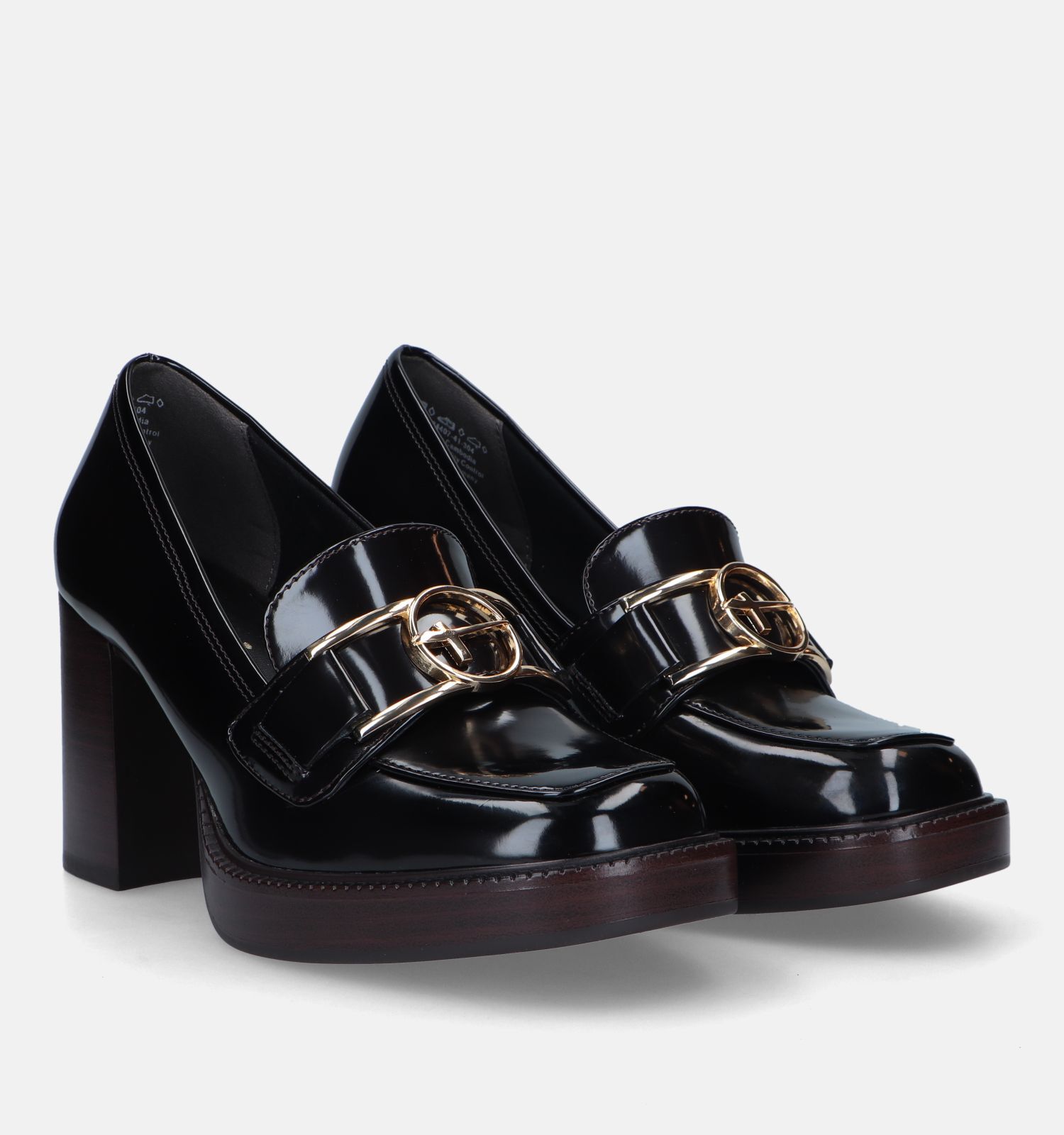 Tamaris Bruine Retro pumps Dames Pumps Online op TORFS.BE