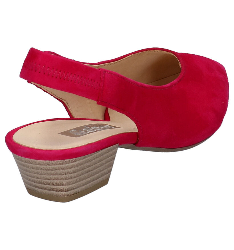 Gabor Blauwe Pumps in daim (271702)