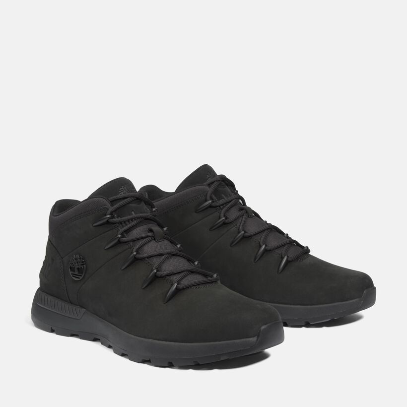 Timberland Sprint Trekker Mid Zwarte Bottines voor heren (328636) - geschikt voor steunzolen