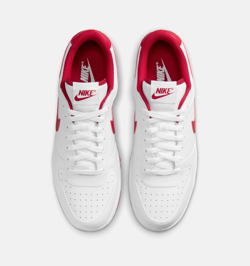 Nike Big Nike Low Witte Sneakers voor heren, jongens (350459)