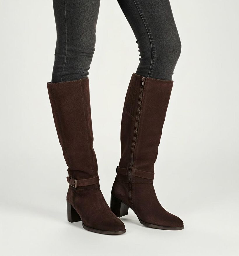 Tamaris Bruine Lange Laarzen Tamaris Bruine Lange Laarzen voor dames (362809)