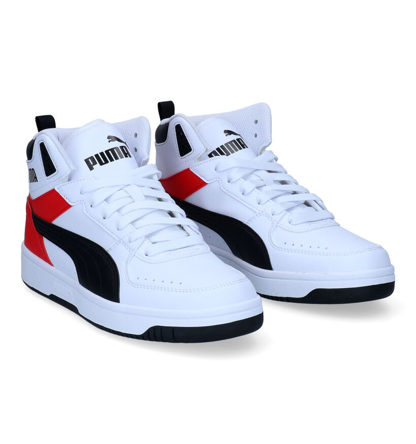 Puma Rebound Joy Zwarte Hoge Sneakers voor heren (318675) - geschikt voor steunzolen