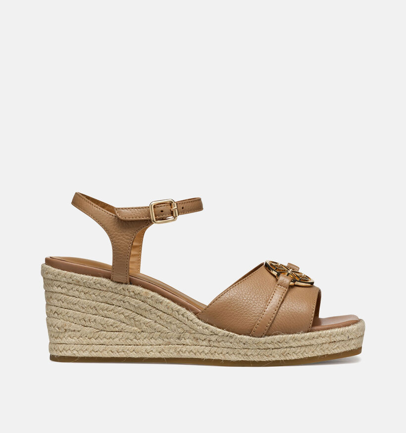 Geox Panarea Beige Sandalen met sleeha voor dames (353772)