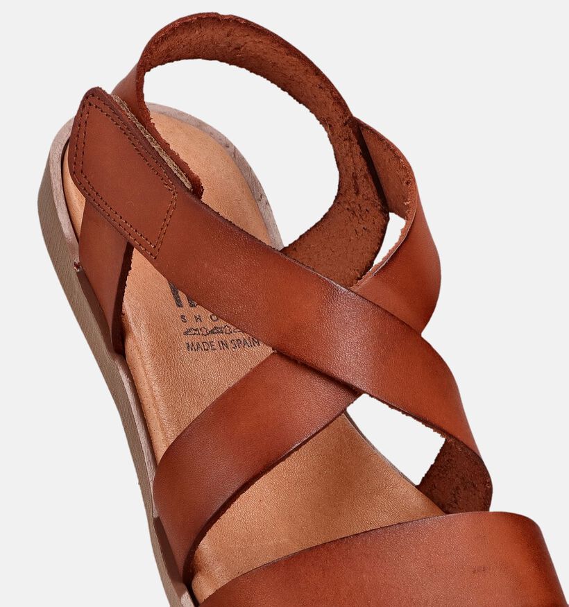 Hee Cognac Sandalen voor dames (372490)