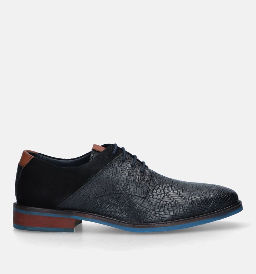 Via Borgo Chaussures classiques en Noir pour hommes (330334)