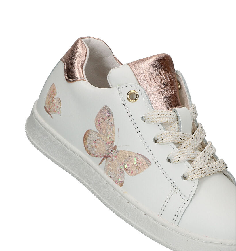Kipling Jolly Witte Sneakers voor meisjes (323841) - geschikt voor steunzolen