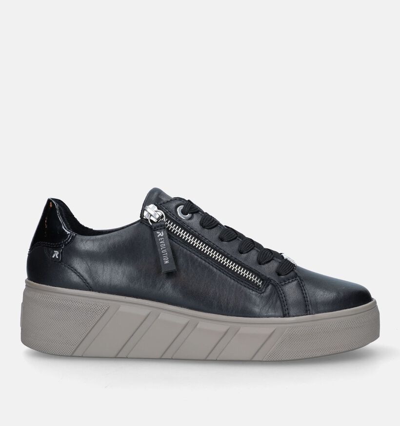 Rieker R-Evolution Zwarte Sneakers voor dames (333075) - geschikt voor steunzolen