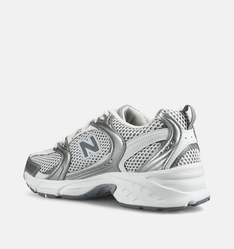 New Balance 530 Baskets sportives en Argent pour femmes (375010) - pour semelles orthop&eacute;diques