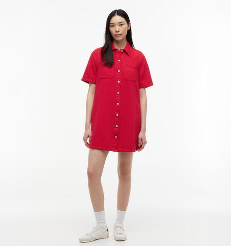 Tommy Hilfiger Tommy Jeans Kleedjes Rood