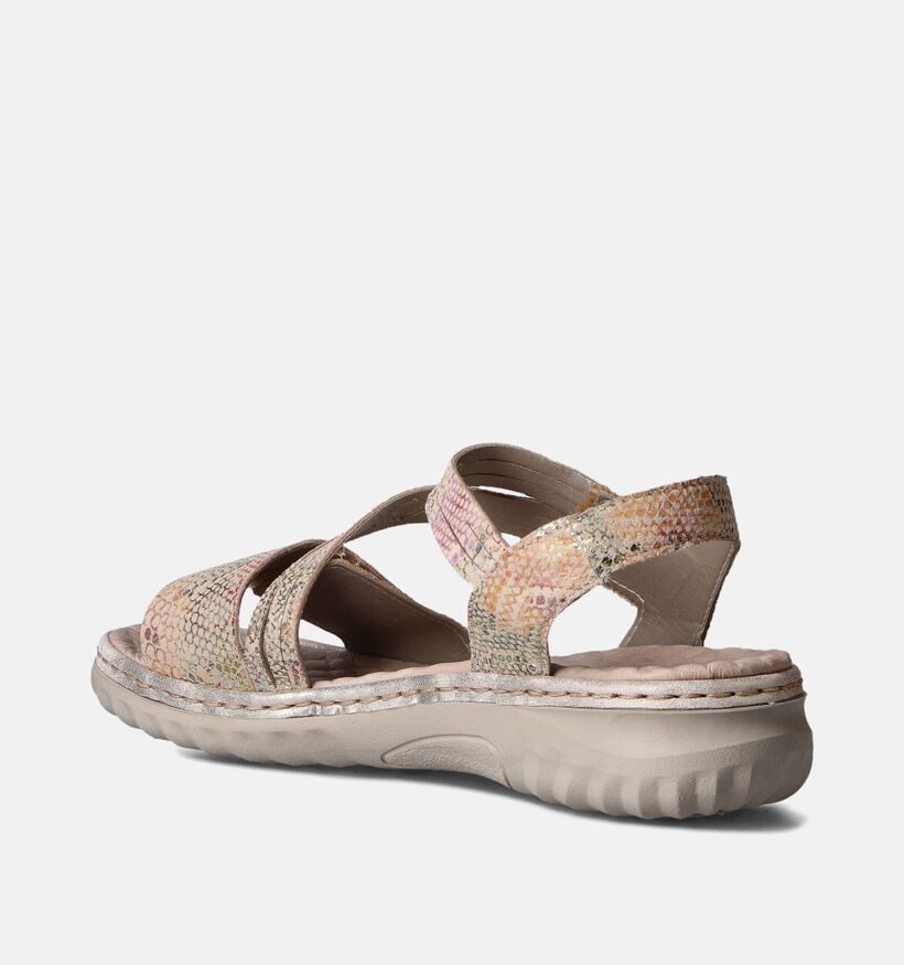 Rieker Beige Sandalen voor dames (354981)