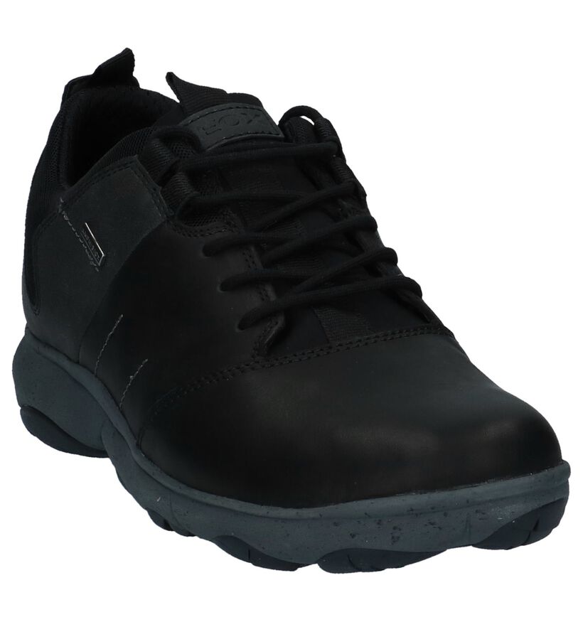 Geox Nebula Zwarte Casual Schoenen in stof (223483)