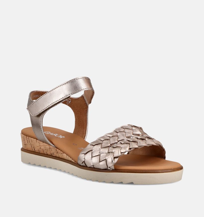 Gabor Gouden Sandalen voor dames (371181)