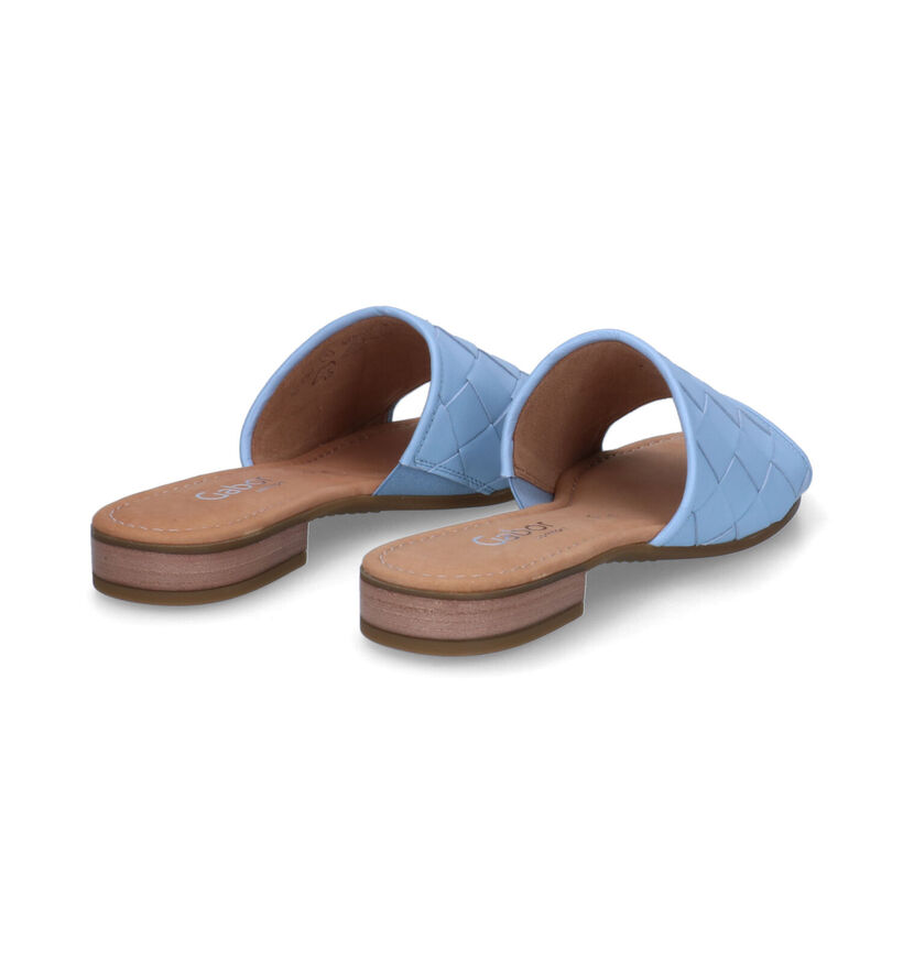 Gabor Comfort Blauwe Slippers voor dames (306160)