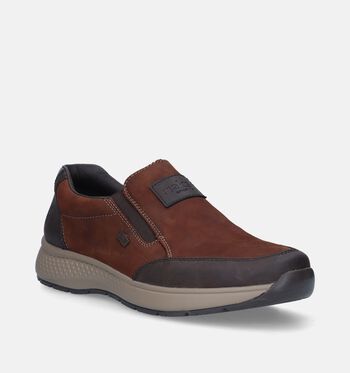 Rieker Chaussures plates Marron
