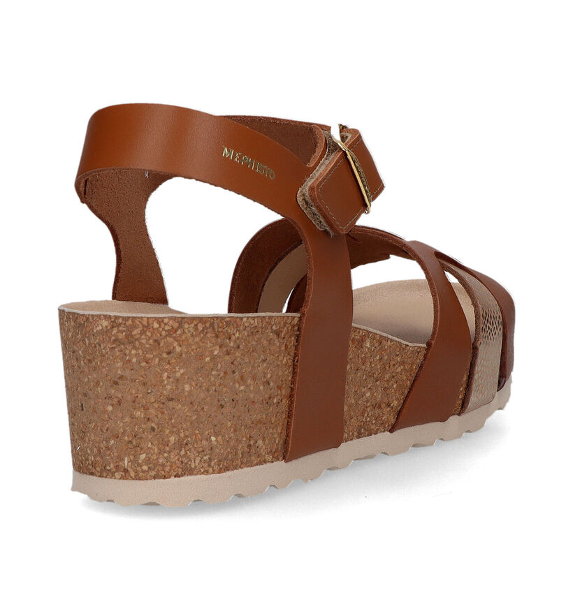 Mephisto Verana Cognac Sandalen voor dames (323480)