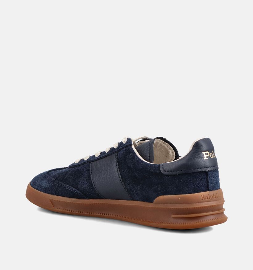 Polo Ralph Area Lauren Baskets en Bleu pour femmes (377210)