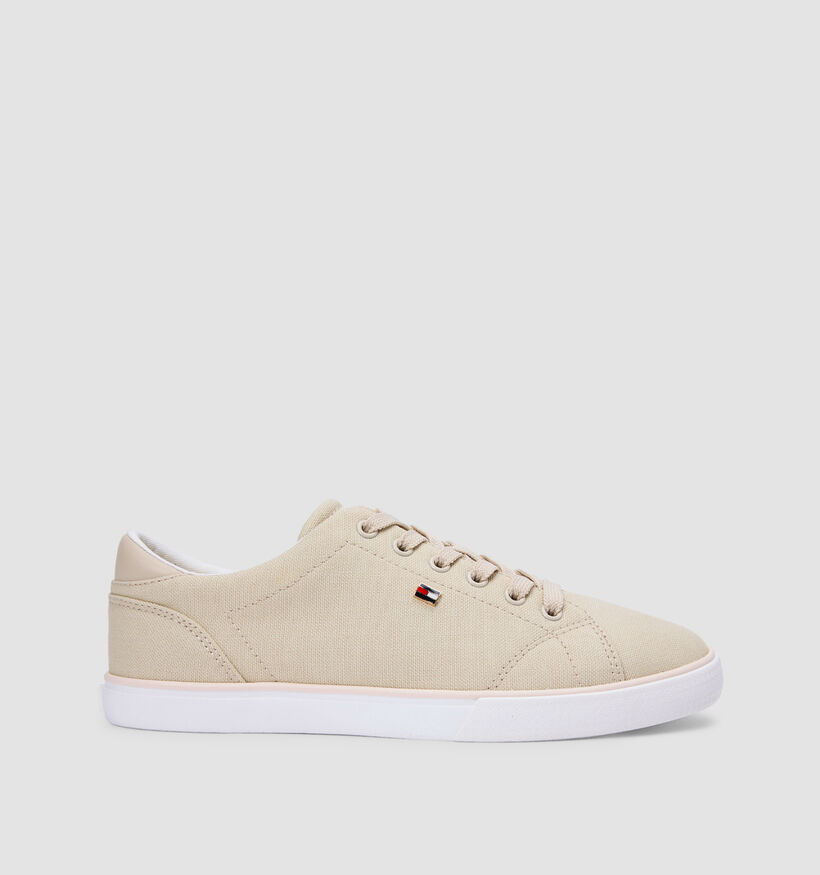 Tommy Hilfiger Beige Sneakers voor dames (368627) - geschikt voor steunzolen