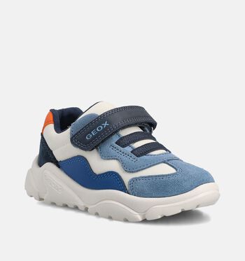 Geox Baskets Beige/Bleu
