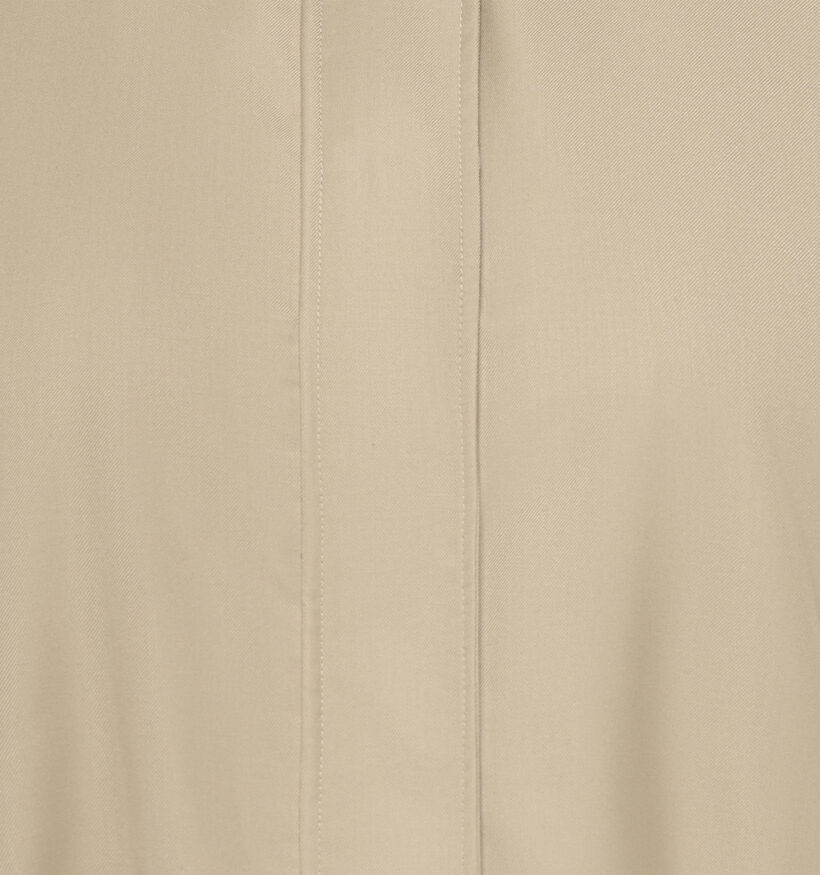 ONLY Carmakoma Lissy Beige Ritsvest voor dames (381923)