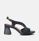 Tamaris Sandales avec talon en Noir pour femmes (356951)