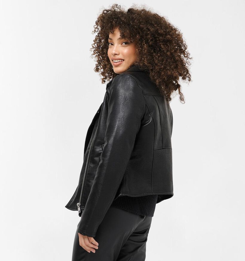 NA-KD Zwarte Biker Jas (283942)