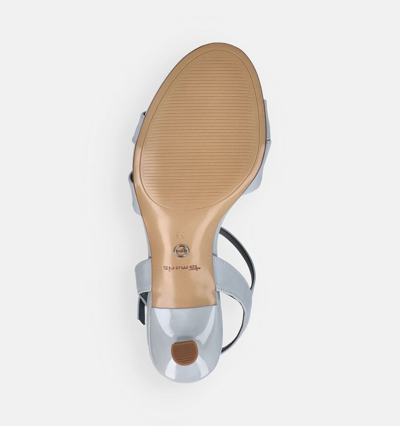 Tamaris Sandales &agrave; talons en Bleu clair pour femmes (371744)