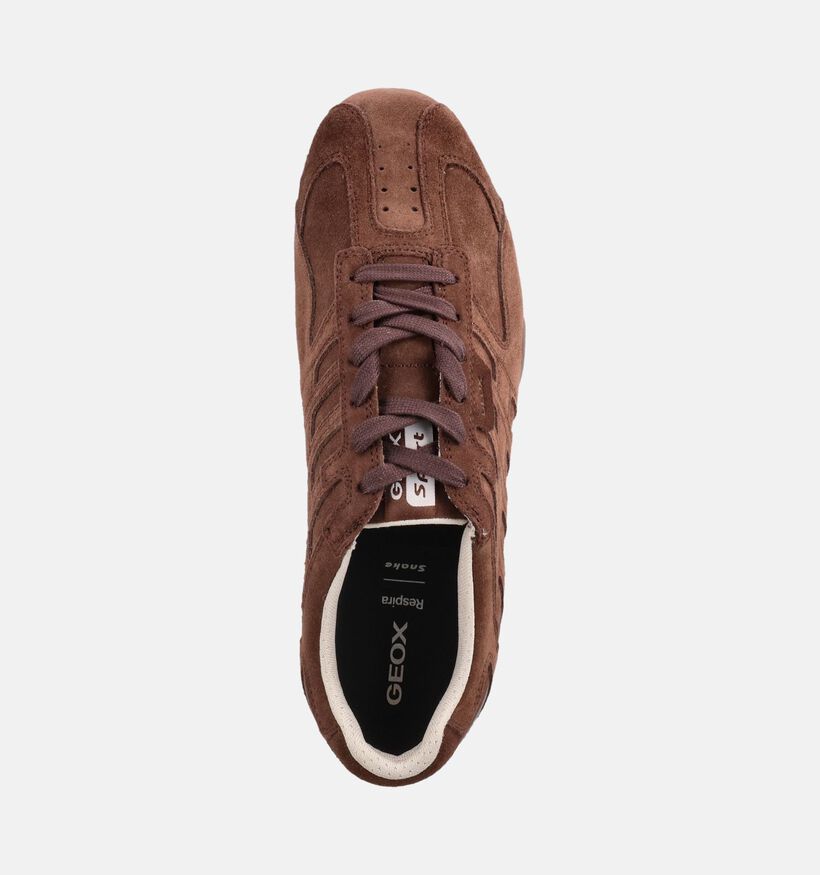 Geox Chaussures plates en Marron pour hommes (376365) - pour semelles orthop&eacute;diques