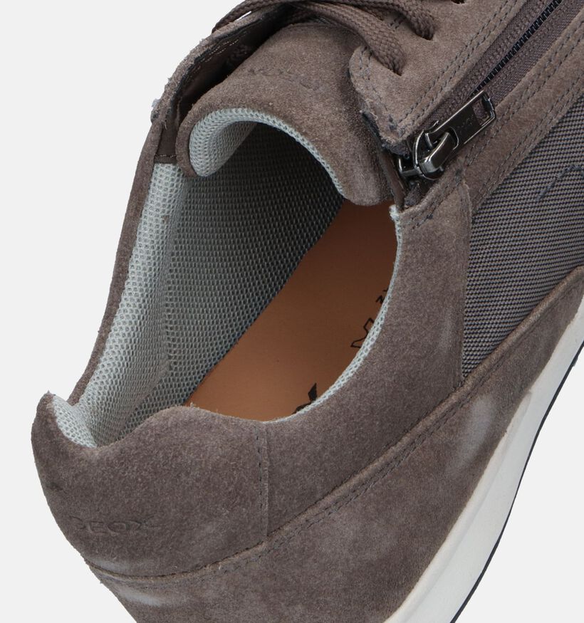 Geox Ionio Chaussures &agrave; lacets en Gris pour hommes (344325) - pour semelles orthop&eacute;diques