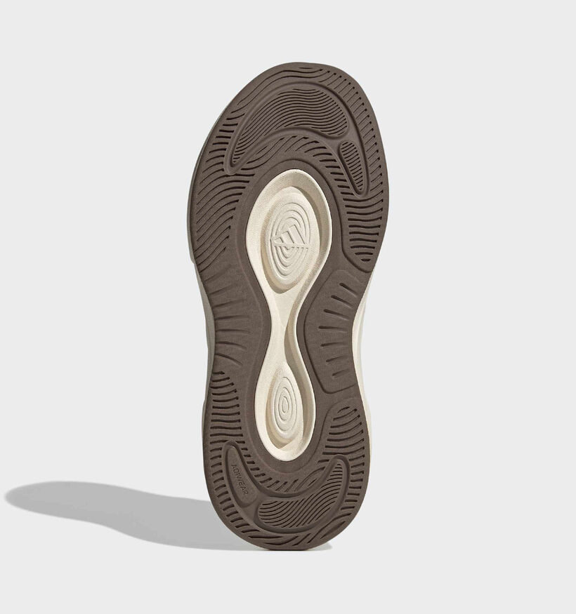 adidas Cloudfoam Cuxxion Lounge Lichtbeige Slip-ons voor dames (366752)