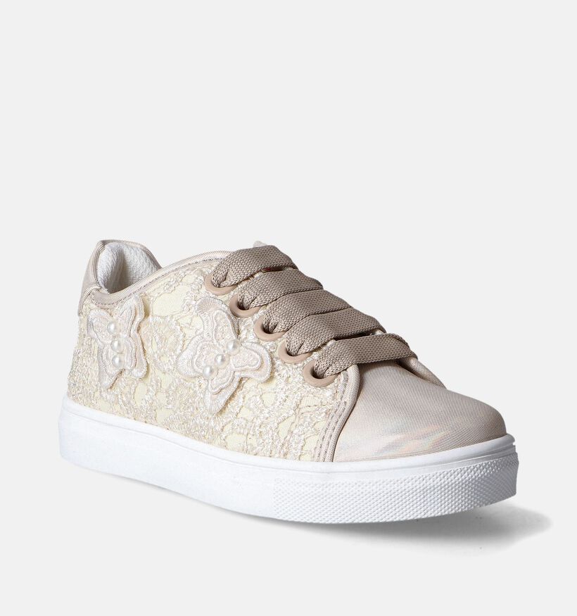 Asso Baskets basses en Beige pour filles (354155)