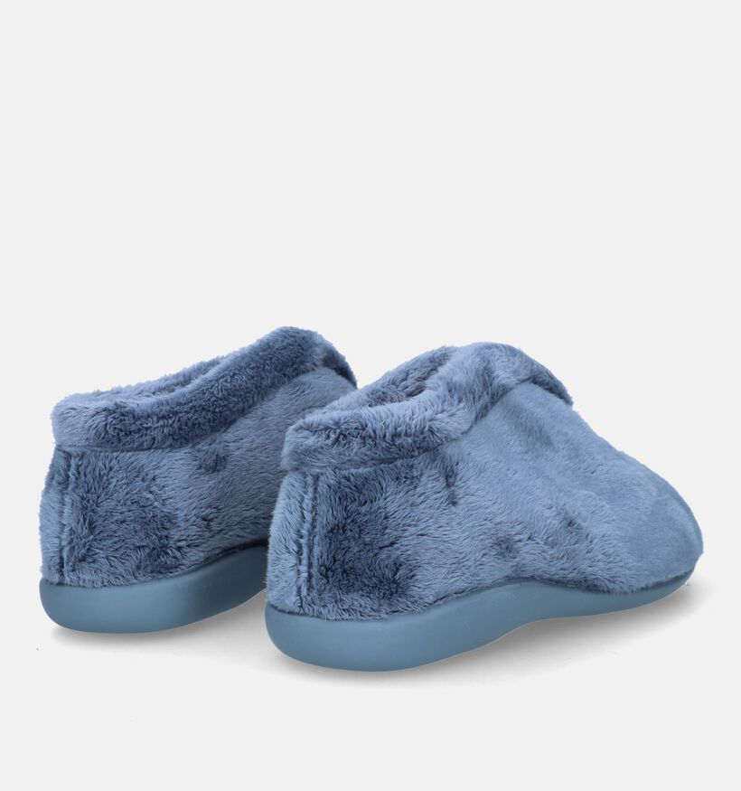 Torfs Home Pantoufles fermées en Bleu pour femmes (330462)