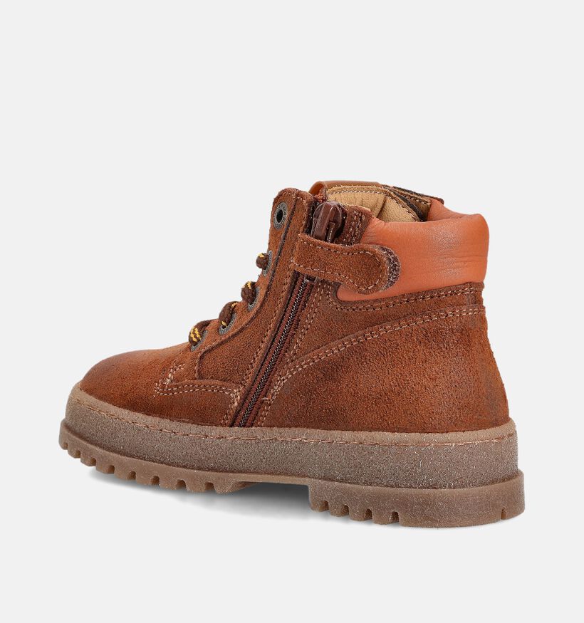 STONES AND BONES Boogy Cognac Boots voor jongens (361998) - geschikt voor steunzolen