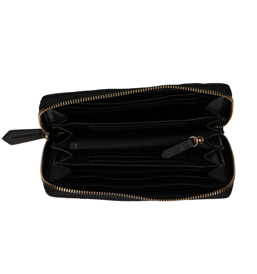 Valentino Handbags Ocarina Porte-monnaie Zippé en Noir pour femmes (333501)