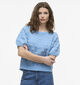 Vila Dottie Blauwe Gebreide trui voor dames (351797)