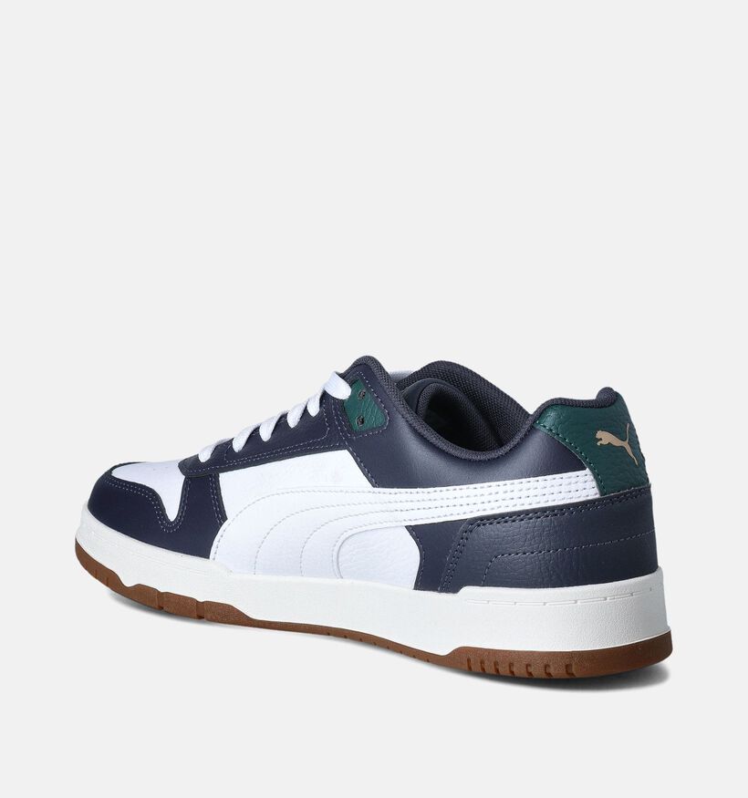 Puma RBD Game Low Baskets en Bleu pour hommes (350306) - pour semelles orthopédiques
