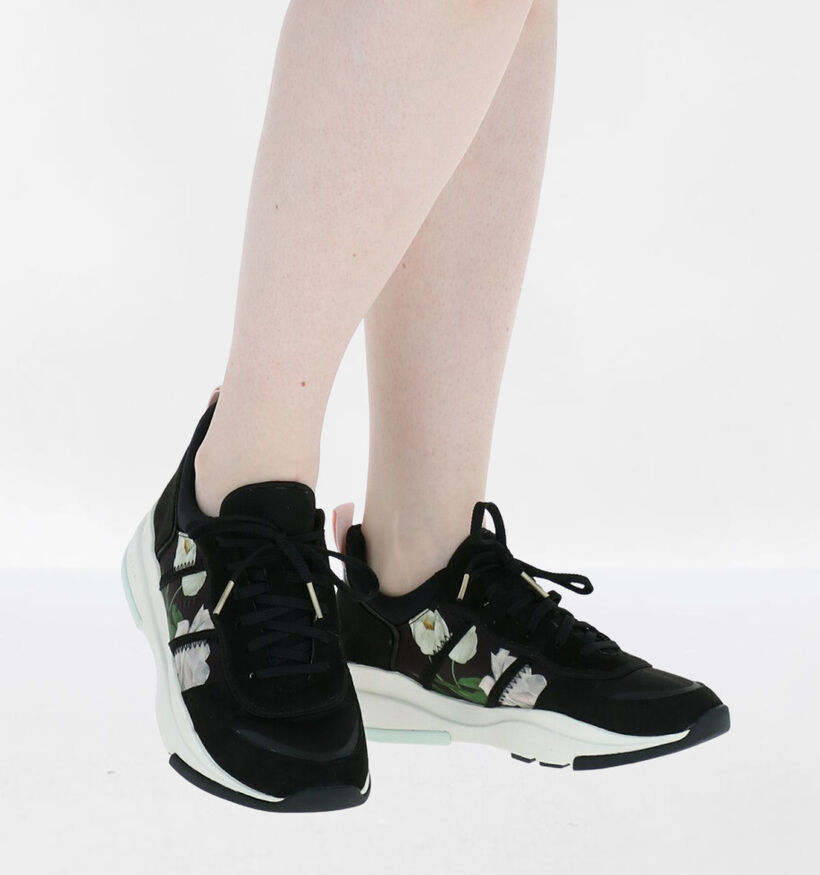 Ted Baker Keaton Zwarte Sneakers in daim (276068)