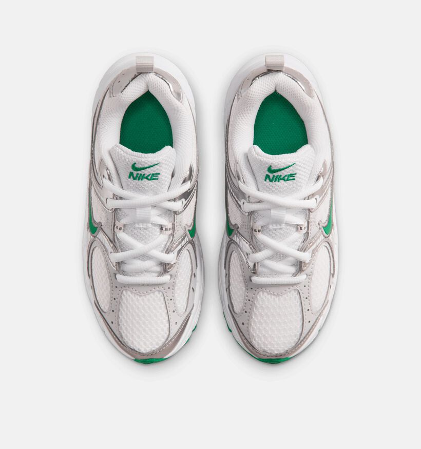 Nike V5 RNR Witte/Groene Sneakers voor jongens, meisjes (373442)