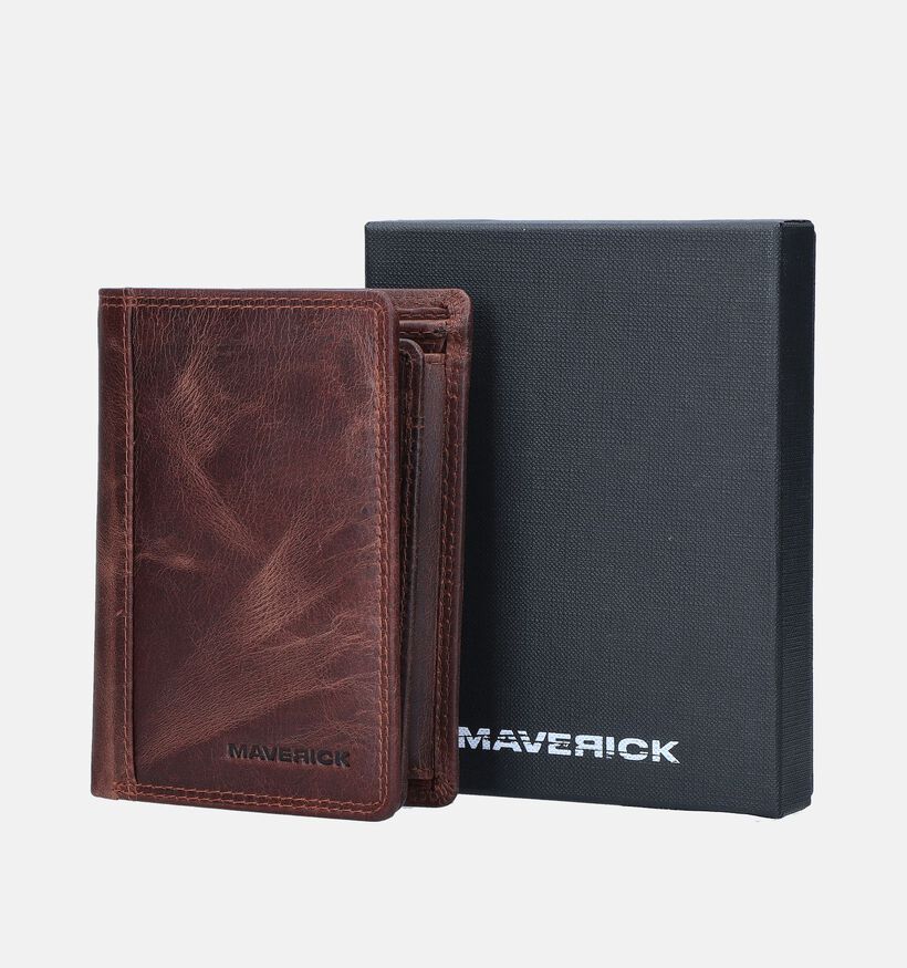 Maverick Portefeuille en Marron pour hommes (358813)