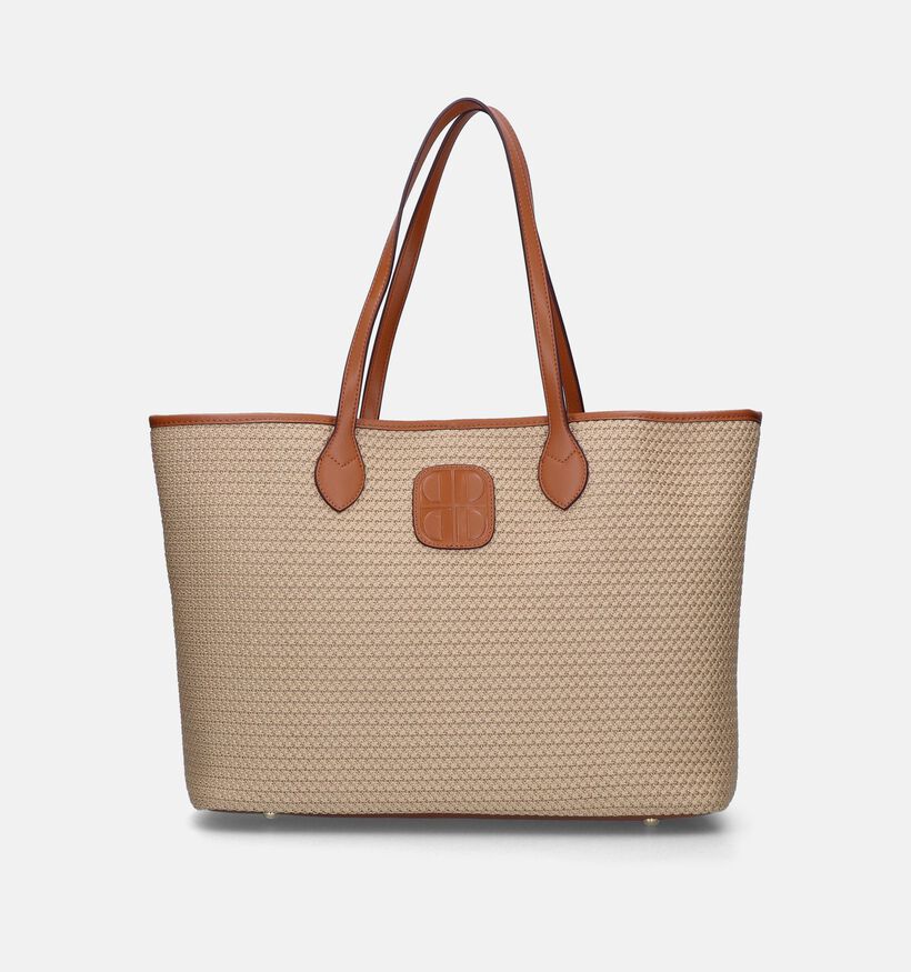 Laurent David Raffia 887 Beige Shopper tas voor dames (342645)