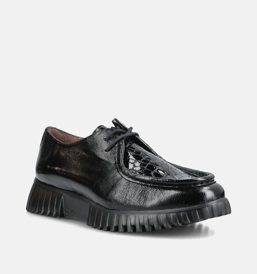 Wonders Zwarte Loafers voor dames (381441) - geschikt voor steunzolen