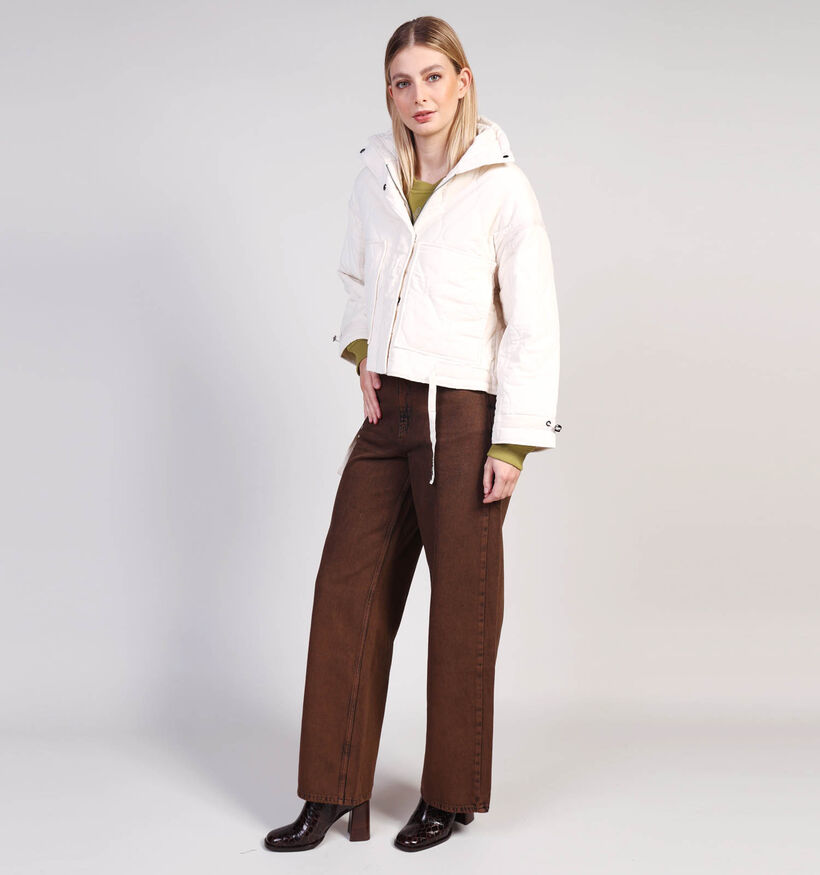 Orfeo Manteau court en Écru pour femmes (364334)