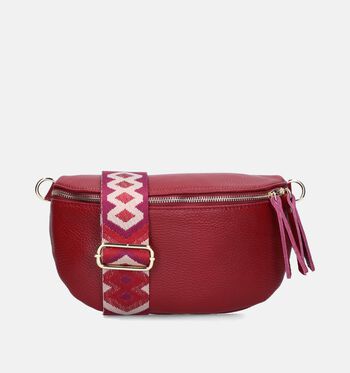 Via Limone Crossbody tassen Bordeaux